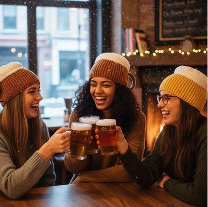 Obrázok z Pletená čiapka - pollitr s uchom