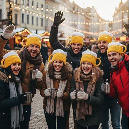 Obrázok Pletená čiapka - pollitr s uchom