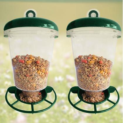 Obrázok z Kŕmidlo pre vtáčiky na sklo