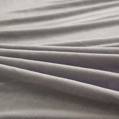 Obrázok z Mikroplyšové prestieradlo 180 x 200 cm  - svetlo šedé