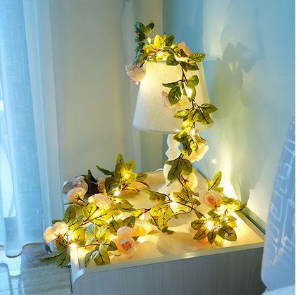 Obrázok z LED svetelný reťaz 2 m - ruže