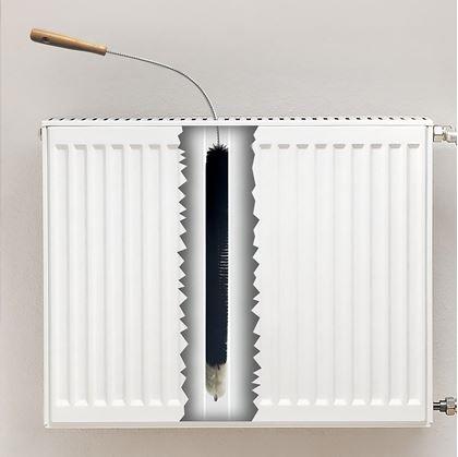 Obrázok z Dlhá kefa na čistenie radiátorov