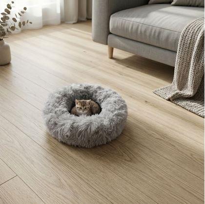 Obrázok z Chlpatý pelech pre mačky, priemer 40 cm