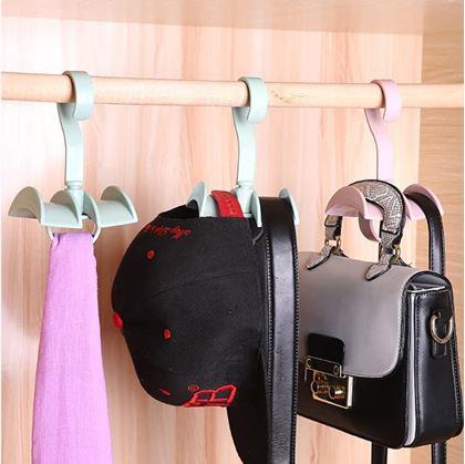 Obrázok z Praktický věšák do skříně  - zelený