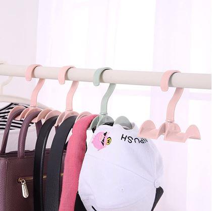 Obrázok z Praktický věšák do skříně  - zelený