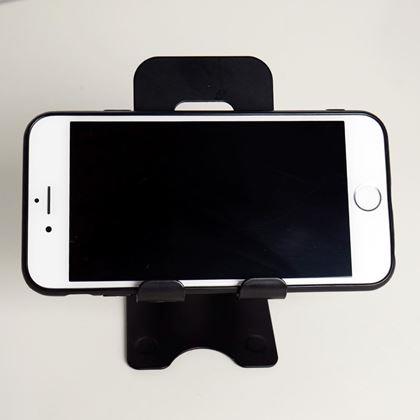 Obrázok z Kovový držiak na mobil - čierny