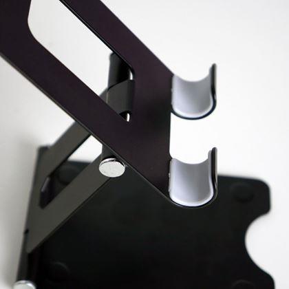 Obrázok z Kovový držiak na mobil - čierny