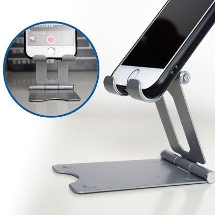 Obrázok z Kovový držiak na mobil - strieborný