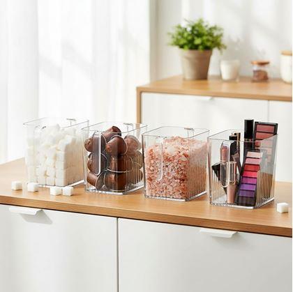 Obrázok z Priehľadný organizér do chladničky s úchytkou