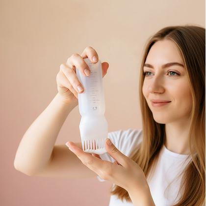 Obrázok z Aplikátor s hrebeňom na farbenie vlasov a vlasové masky