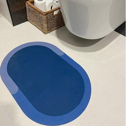 Obrázok z Rýchloschnúca kúpeľňová predložka 78x48 cm