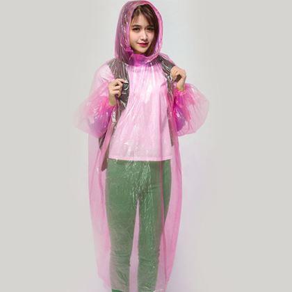 Obrázok z Pohotovostná pláštěnka  -  růžová