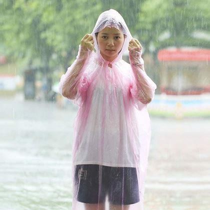 Obrázok z Pohotovostná pláštěnka  -  růžová