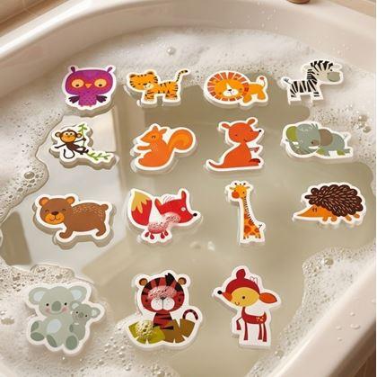 Obrázok z Peníkové zvieratká do vane 15 ks