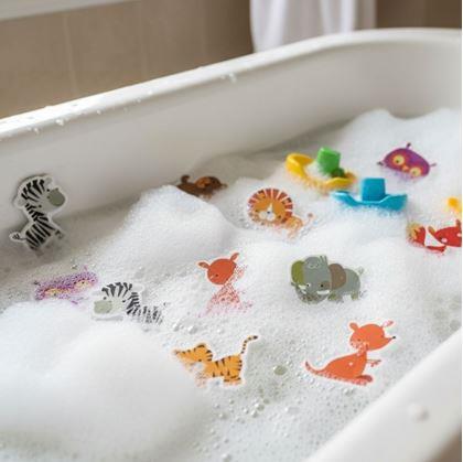 Obrázok z Peníkové zvieratká do vane 15 ks