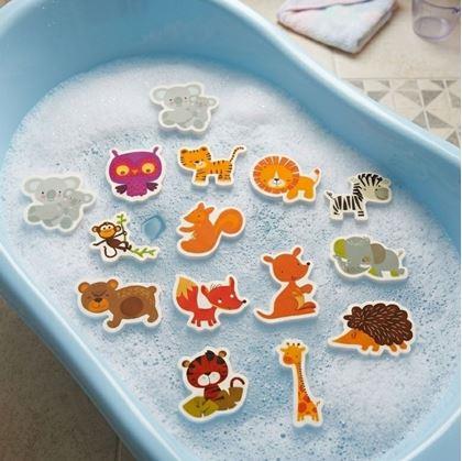 Obrázok z Peníkové zvieratká do vane 15 ks