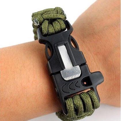 Obrázok z Náramok prežitia - zelený