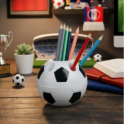 Obrázok z Držiak na perá - futbalová lopta