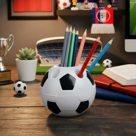 Obrázok z Držiak na perá - futbalová lopta