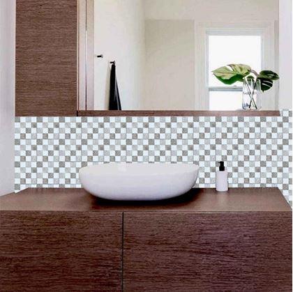 Obrázok z Samolepiace obklady 6 ks  -  šedé