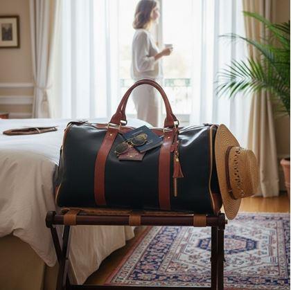 Obrázok z Skladacia cestovná taška  -  čierna