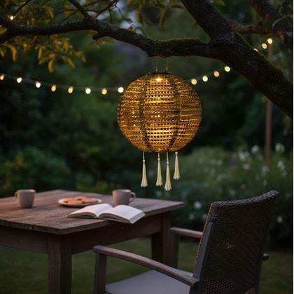 Obrázok z Dekoratívne solárne svetlo lampión