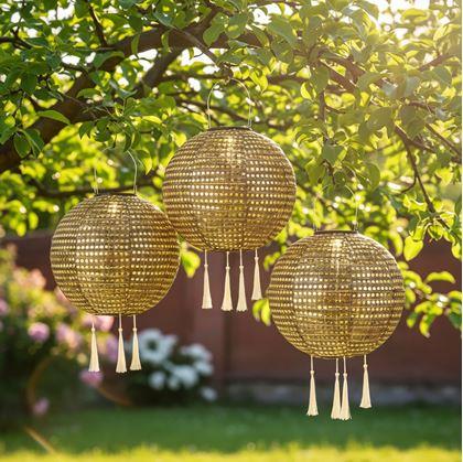 Obrázok z Dekoratívne solárne svetlo lampión