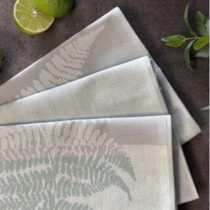 Obrázok z Sada 3 bavlnených utierok 50x70 cm - papraď