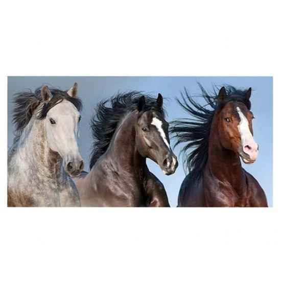 Obrázok z Bavlnená osuška divoké kone 70x140 cm