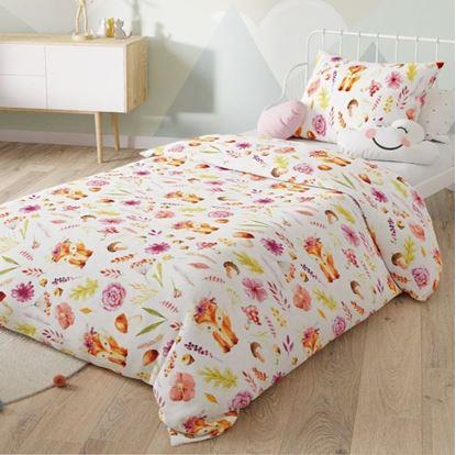 Obrázok Detské obliečky do postieľky - lesné kráľovstvo