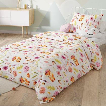 Obrázok z Detské obliečky do postieľky - lesné kráľovstvo