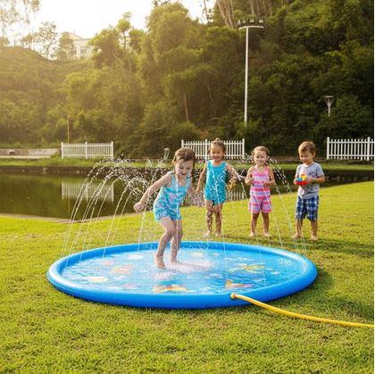 Obrázok z Detská vodná hracia podložka, priemer 97 cm