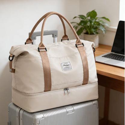 Obrázok Cestovná taška s dvojitým dnom 60 cm