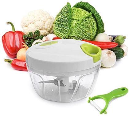 Obrázok z Ručný kuchynský sekáčik, 3 čepele