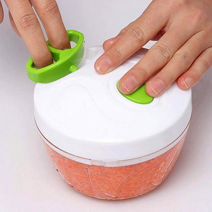 Obrázok z Ručný kuchynský sekáčik, 3 čepele