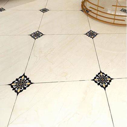 Obrázok z Nálepky na obklady  - 20 ks - čiernožlté