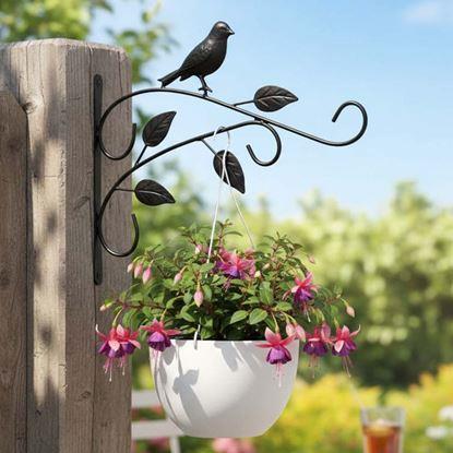 Obrázok Dekoratívny kovový držiak na závesné kvetináče