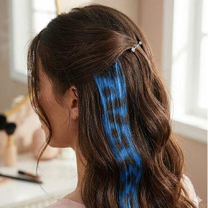 Obrázok Farebný clip in pramienok 45 cm, umelý medvedí chvost