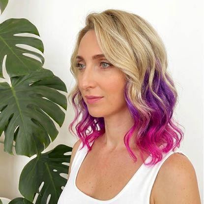 Obrázok Clip in pás pre farebné podfarbenie vlasov