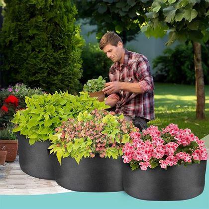 Obrázok z Textilný záhon 50 l, 60 x 20 cm