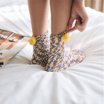 Obrázok z Ponožky v darčekovom balení  -  žltý cupcake