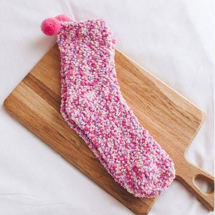 Obrázok z Ponožky v darčekovom balení  -  ružový cupcake