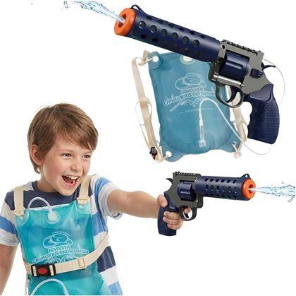 Obrázok z Elektrická nabíjacia vodná pištoľ - revolver