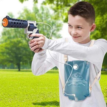Obrázok Elektrická nabíjacia vodná pištoľ - revolver
