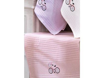 Obrázok z Darčeková sada vaflových utierok 3 ks - bicykel