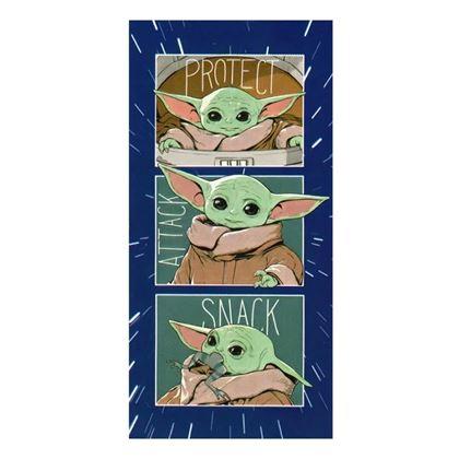 Obrázok z Detská osuška - Star Wars Baby Yoda
