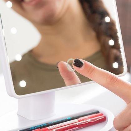 Obrázok z Kozmetické zväčšovacie zrkadlo 22 LED diód