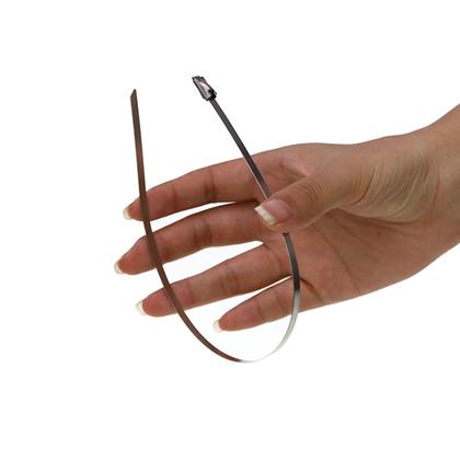 Obrázok z Sťahovacie pásky kovové - dĺžka 30 cm