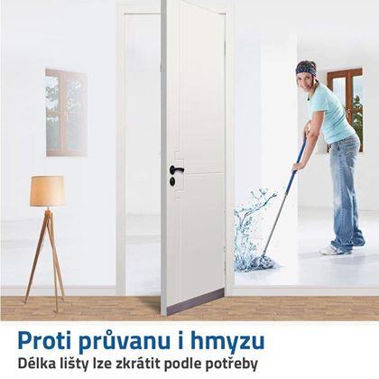 Obrázok z Lišta ku dverám  -  hnedá