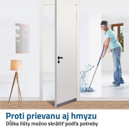 Obrázok z Lišta ku dverám  -  hnedá